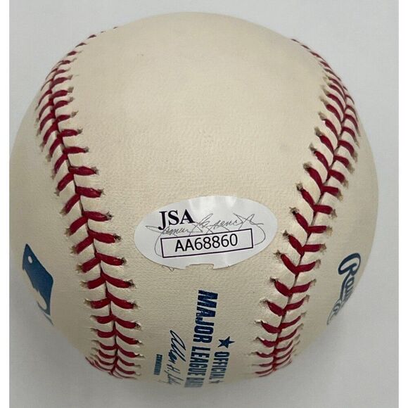 Bobby Cox Signed Baseball Rawlings MLB Baseball HOF 14 Inscribed Autographed JSA - Picture 8 of 9